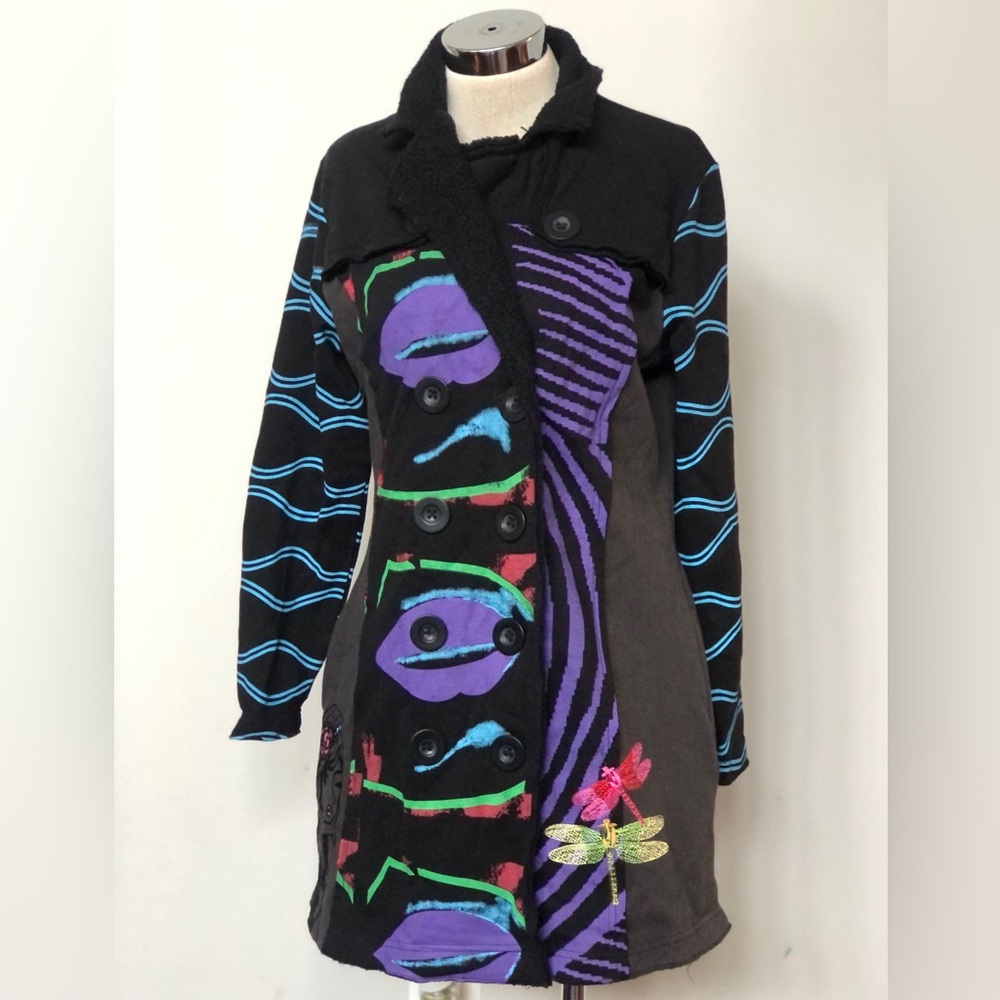 Patchwork Coat - image 2